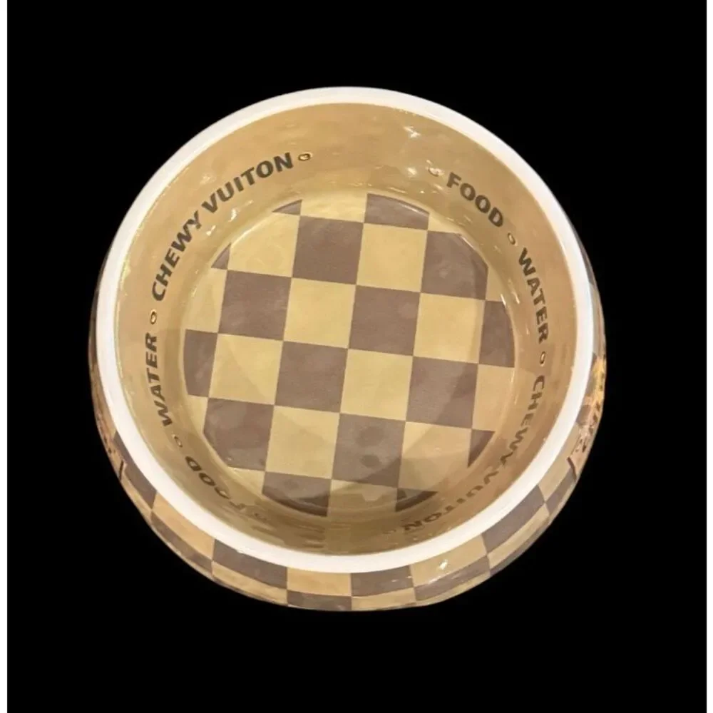 Chewy Vuitton Medium Bowl